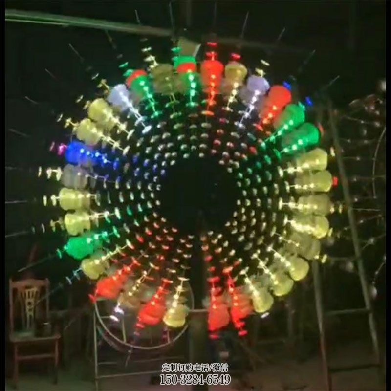 彩钢制作优价-立体景观-社区风动雕塑