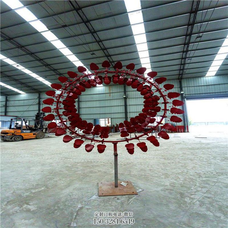 透雕系列展品-切面方案-环境风动雕塑
